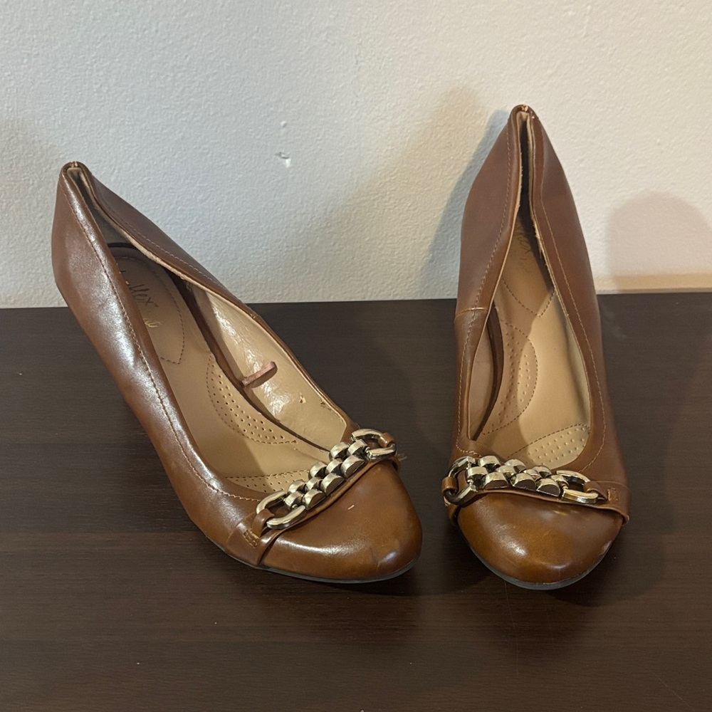 Dexflex Comfort Women’s Shoes, Block Wedged Heel, Great Condition! Size 11